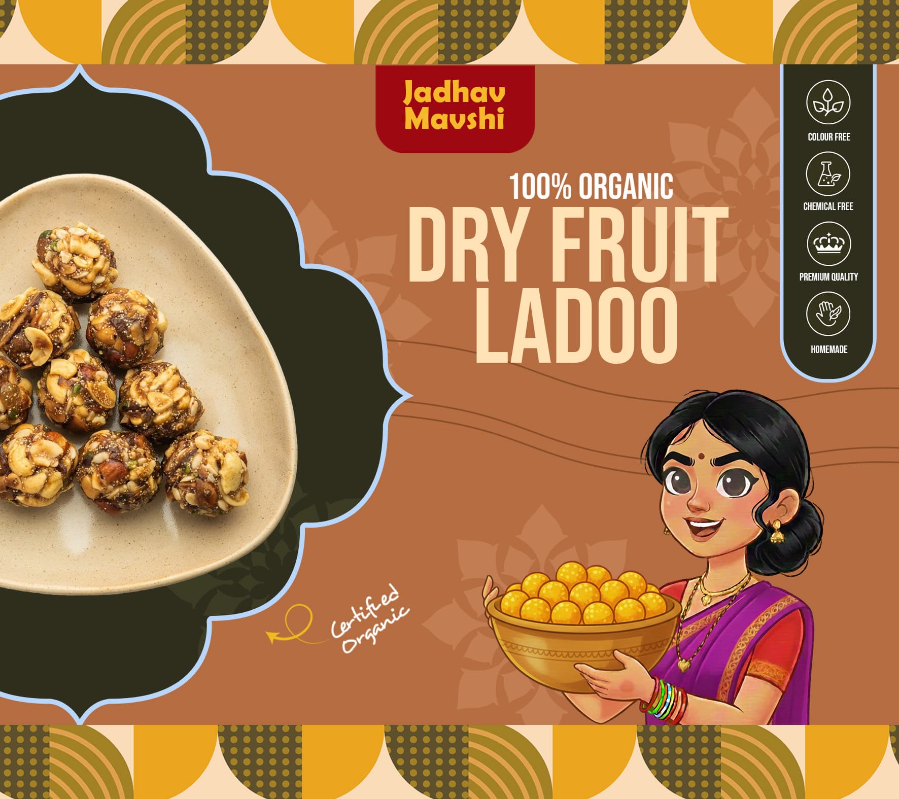 Dry Fruit Laddu